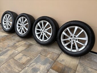 ALU DISKY SKODA 5X112 R18 + LETNE PNEU 235/55 R18 - 6