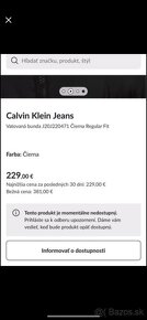 Originál zimná bunda CALVIN KLEIN - 6