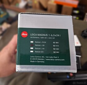 Puškohľad Leica Magnus 1-6,3x24i L-3D so šínou - 6