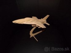 3D drevené puzzle stíhačka F-16 Falcon - 6