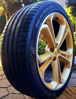 alu R20 5x115 bicolor, zn. BBS, orig. GM (+ pneu 245/40) - 6