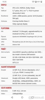 LG G6.  Dual sim.  4gb/32gb+micro SDHC.  Šedá metalíza - 6