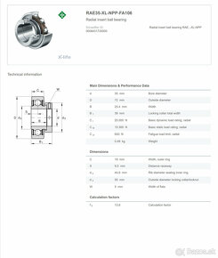 INA RAE35-XL-NPP-FA106 ložisko - 6