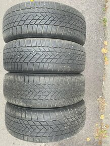 Alu disky 5x112 r17 originál Škoda + zimné pneu 215/55/17 - 6