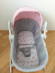 Kinderkraft Cradle 5IN1 UNIMO peony rose - 6