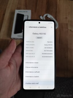 Samsung Galaxy a53 5g 123g - 6