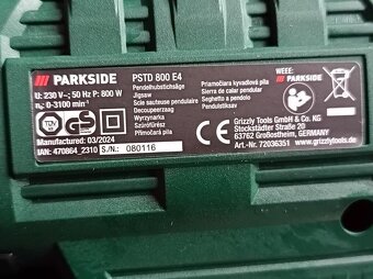 PARKSIDE® Priamočiara píla PSTD 800 E4 - Nová - 6