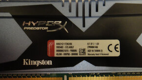 DDR3 do PC, KINGSTONE HyperX PREDATOR 3x4GB, KHX21C11T2K2/8X - 6