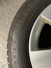 Predam original Škoda Orion zimnu sadu 215/60 R16 - 6