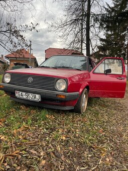 Volkswagen Golf mk2 - NÍZKY NÁJAZD - 6