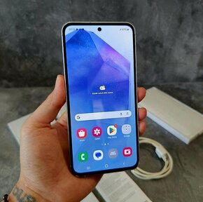 Samsung Galaxy A55 5G, 128 GB, farba iceblue - 6