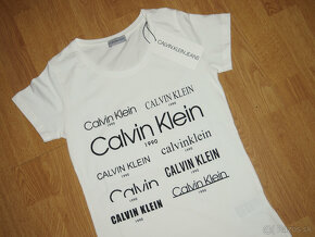 Calvin Klein dámske tričko L - 6
