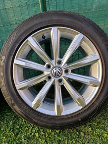 5x112 r17 ALU disky VW Letne+Zimne pneu - 6