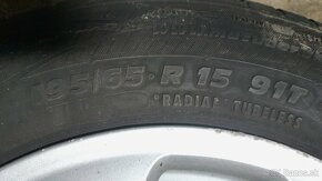 15" Elektróny 5x112 s letnými pneu 195/65 R15 - 6