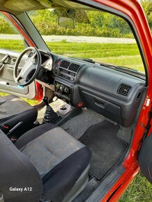 SUZUKI JIMNY 1.3 benzín, 4x4, 60kw, r.v.02, klima - 6