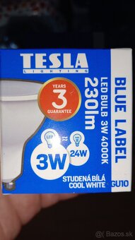 Tesla led gu10 3w - 6