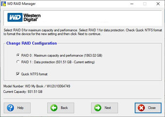 Western Digital MyBook 2 Mirror 2TB (2x1TB) - 6