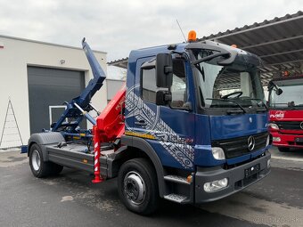 MERCEDES-BENZ ATEGO 1224 HÁKOVÝ NOSIČ KONT. HYDRAULICKÁ RUKA - 6