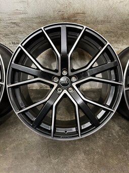 Nepoužité hliníkové disky Audisport 5x112 R22 Audi RSQ7 - 6