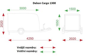 Prenajmem Prívesny vozík na MOTO - 6