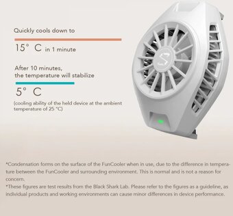 Chladiaci ventilátor Black Shark Fun Cooler pre smartfón - 6