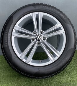 Originální ALU kola 5x112 VW Tiguan 235/55/18 TOP - 6