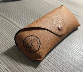 Ray Ban púzdro na okuliare - hnedé / čierne - ORIGINÁL - 6