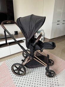 Cybex Priam 4.0 rosegold + Onyx Black v záruke - 6