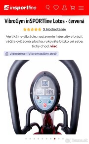 Vibracny stroj insportline lotos - 6