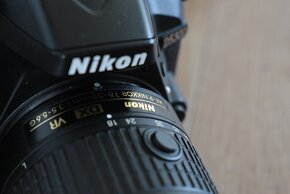 Nikon D5300 wifi - VR objektiv 18 - 55 AF-P - 7tisic snimkov - 6