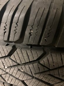 Pneumatiky zimné 195/65 r15 + plechové disky - 6