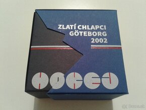 Medaila Ag - Zlatí chlapci z Goteborgu - 20 výročie - 6