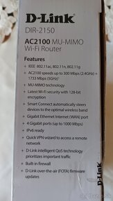 Wi-Fi Router/AC2100 MU-MIMO DIR-2150 - 6