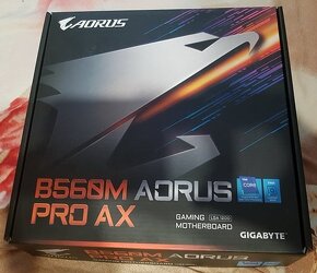 gigabyte B560M aorus pro Ax + intel g6405 + 32GB ram - 6