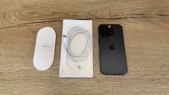 APPLE IPHONE 16 PRO 256 GB BLACK TITANIUM  Ako nový  V záruk - 6