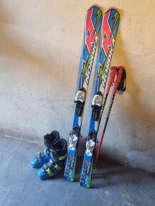 Lyže NORDICA 130cm lyziarky 25,5 - 6