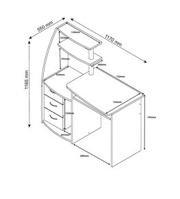 Písací stôl - 6