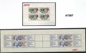 Poštové známky, filatelia: ČSSR 1945-1962: aršíky - 6