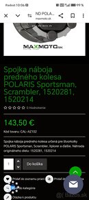 Voľnobežka kolesá Polaris sportsman sclambler xplorer a ďalš - 6