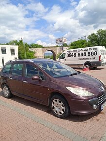 peugeot 307sw 1,6. HDIF 16v. 66kw. rv. 2007 . Dizel - 6