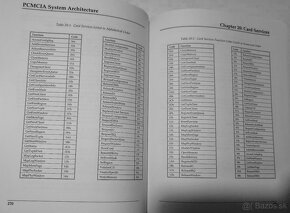 PREDÁM VZÁCNU KNIHU PCMCIA SYSTEM ARCHITECTURE - 6