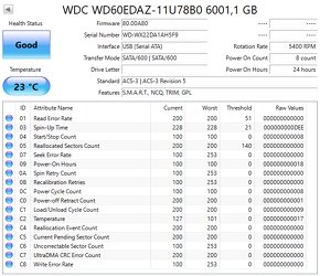 3,5" HDD WD Red 3TB / Western Digital 6TB - 6