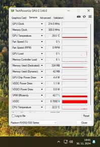 4GB DDR5 Sapphire Radeon RX 550 Pulse - 6