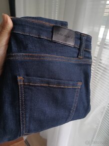 Hallhuber tmavo modré skinny S-36 - 6