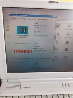 Toshiba 4000 CDS  Windovs 98 - 6