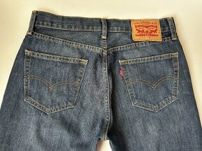 Pánske,kvalitné džínsy LEVIS 505 - veľkosť 30/32 - 6