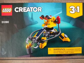 LEGO Creator 3 v 1 Robot, ponorka, žeriav 31090 - 6