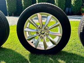 Komplet letnú sadu alu Škoda MINORIS - 5x112 205/55 R16. - 6