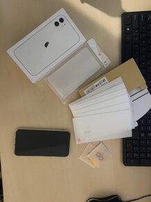 Iphone 11 White 128 GB nová batéria. 100% stav. - 6