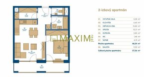 Slnečný 2 izbový apartmán v projekte Urban Residence na Rači - 6